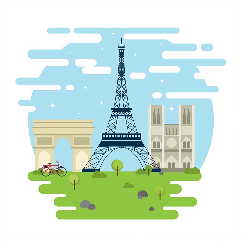 Символ Франции башня